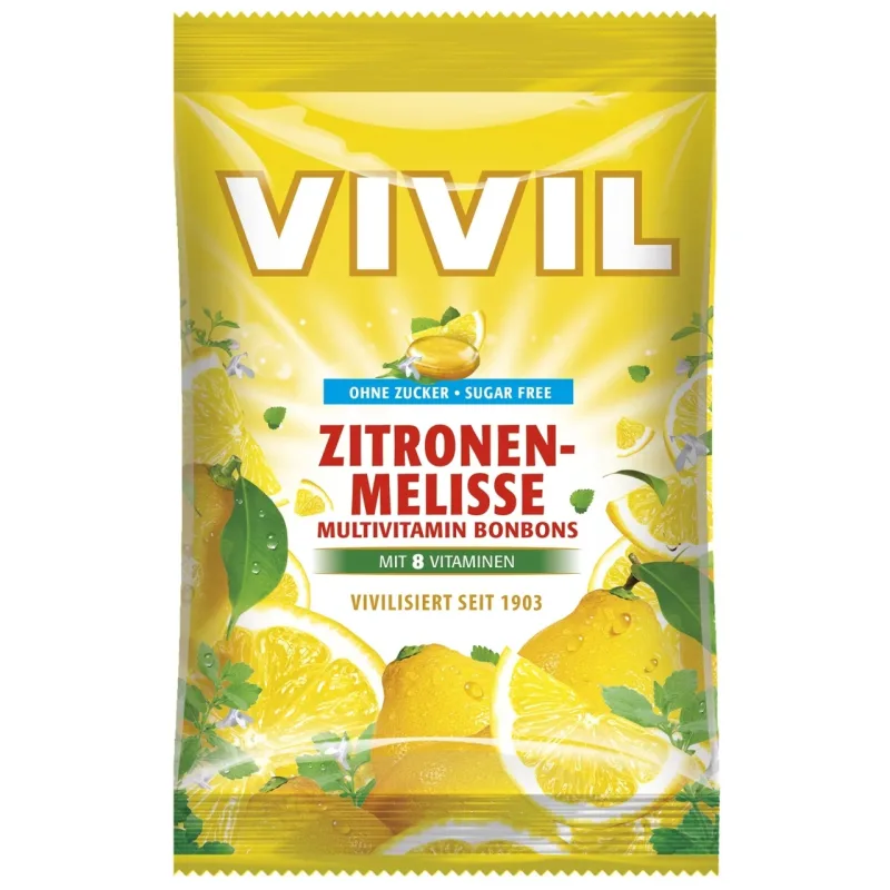 Lămâie Multivitamine, dropsuri, 60g, Vivil — preț și oferte