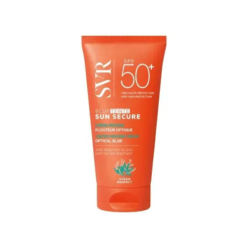 Crema spuma Sun Secure Blur Teinte Beige Rose SPF50+, 50ml, SVR — preț și oferte