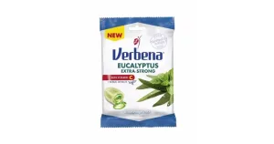 Extra Strong Eucalipt și Vitamina C, dropsuri, 60g, Verbena