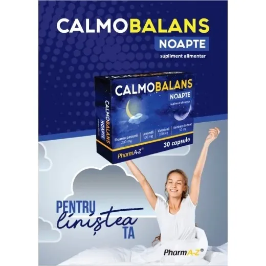 Calmobalans Noapte, 30 capsule, PharmA-Z — preț și oferte
