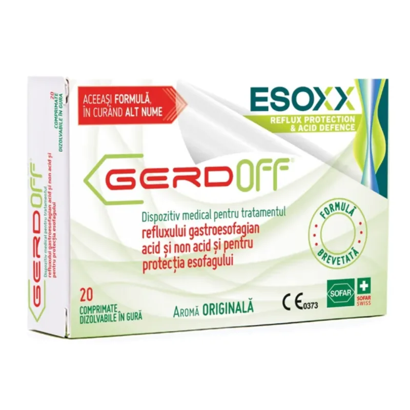 Gerdoff, 20 comprimate, Sofar ALFASIGMA — preț și oferte