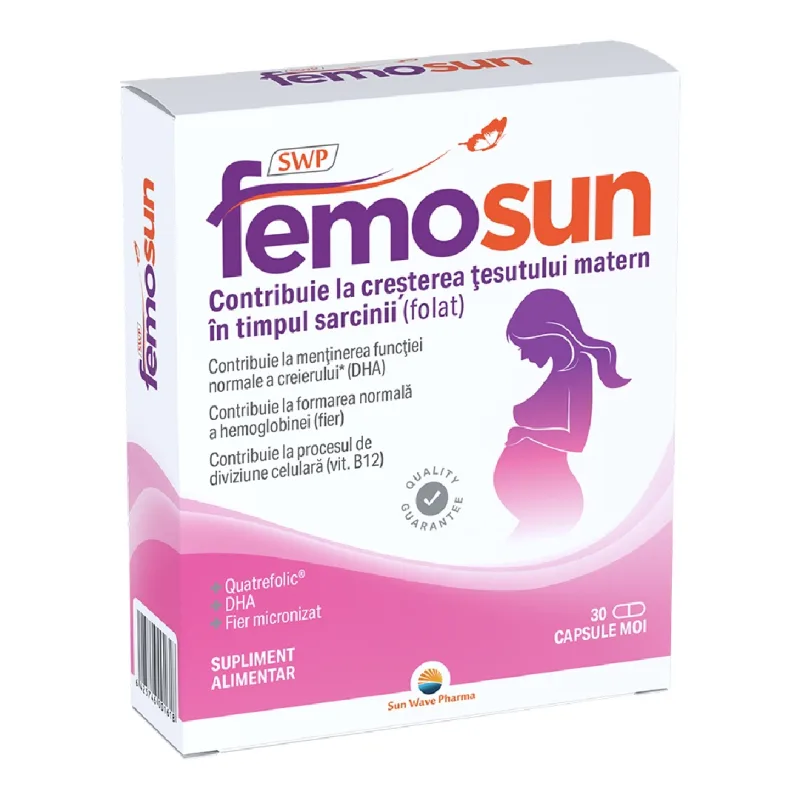 FemoSun, 30 capsule moi, Sun Wave Pharma — preț și oferte