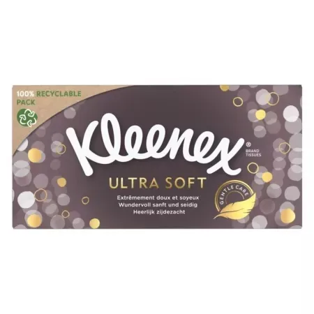 Servetele faciale uscate Ultra Soft, 64 bucati, Kleenex — preț și oferte