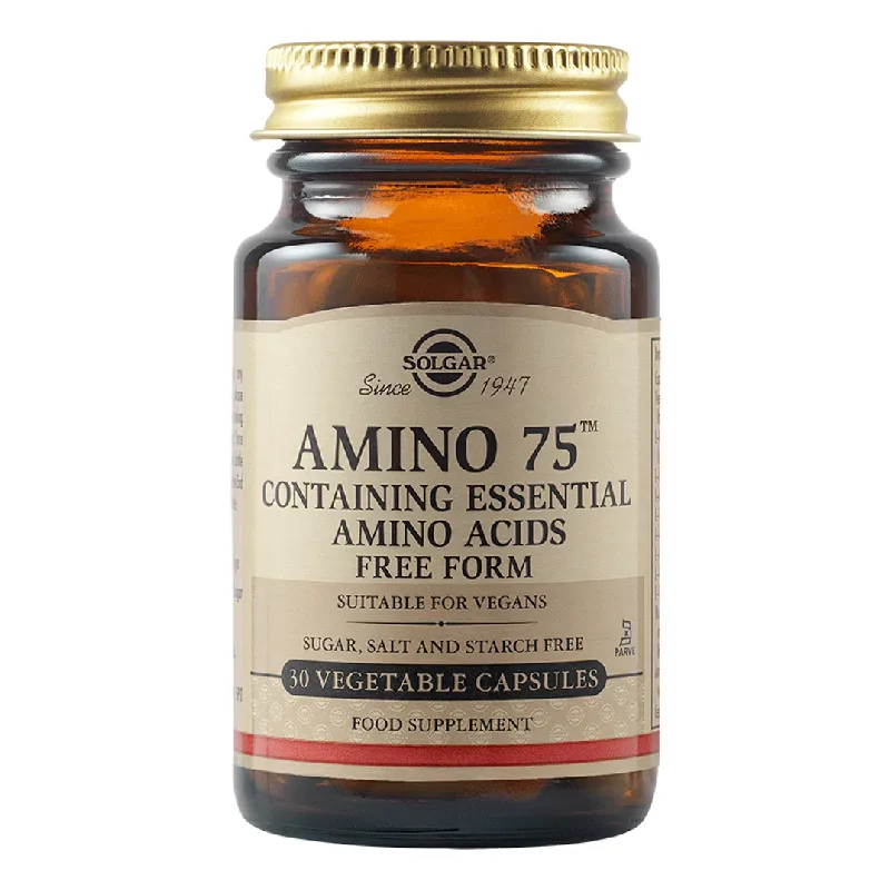 Amino 75, 30 capsule, Solgar — preț și oferte