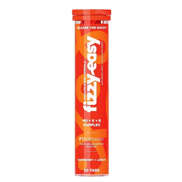 Mg+K+B Complex Boost Formula Fizzy Easy, 20 tablete efervescente, DuoLife — preț și oferte