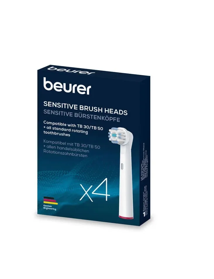 Rezerve perie dinti electrica TB30/50 Sensitive, 4 bucati, Beurer — preț și oferte