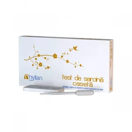 Test de sarcina, 1 test caseta , Hyllan HYLLAN PHARMA — preț și oferte