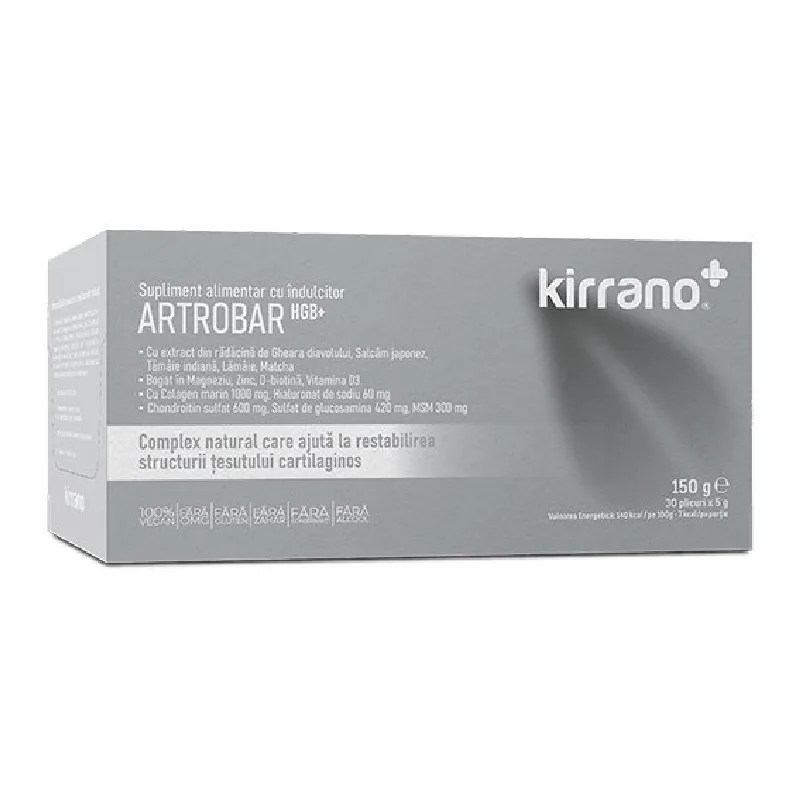ArtroBar HGB+, 30plicuri*5g, Kirrano — preț și oferte