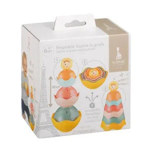 Joc de stivuire Girafa Sophie, 010351, Vulli