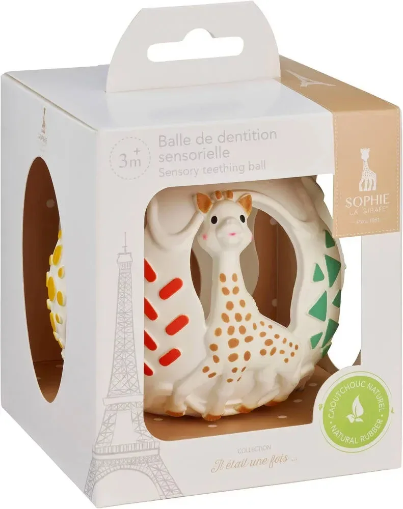 Minge senzoriala si de dentitie Girafa Sophie, 010509, Vulli — preț și oferte