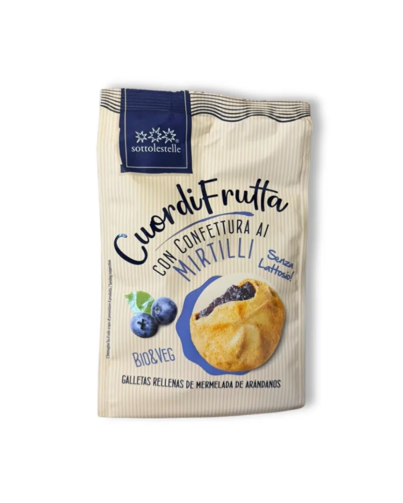 Biscuiți cu cremă de afine, 200g, Sottolestelle — preț și oferte