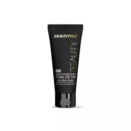Fond de ten cu Acid Hialuronic, nuanta Golden Honey, 30ml, Gerovital — preț și oferte