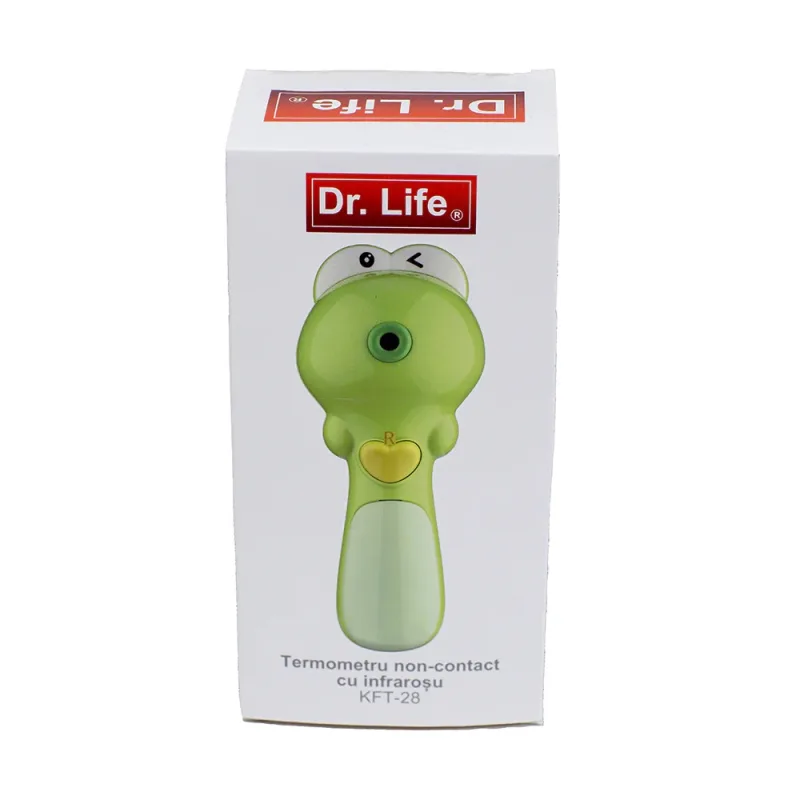 Termometru Non Contact cu Infrarosu, Broasca, KFT-28, Dr. Life — preț și oferte