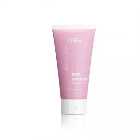 Crema zilnica cu protectie solara SPF50+ Daily Use Sunscreen, 50ml, Synergy Therm — preț și oferte