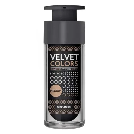 Fond de ten Velvet Colors, nuanta Medium, 30ml, FrezyDerm — preț și oferte