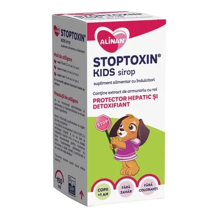 Sirop pentru copii Stoptoxin Alinan, 150ml, Fiterman FITERMAN PHARMA — preț și oferte