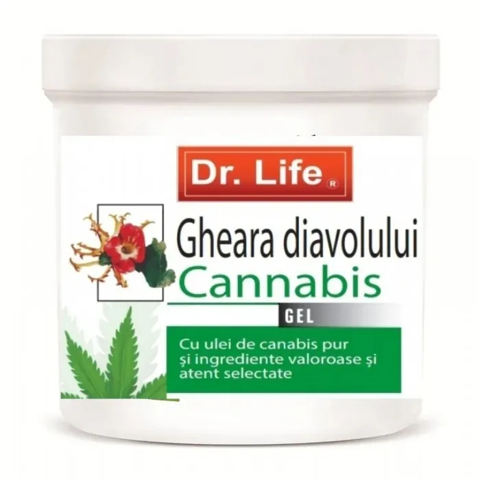 Gel gheara diavolului cu cannabis, 250ml, Dr. Life — preț și oferte