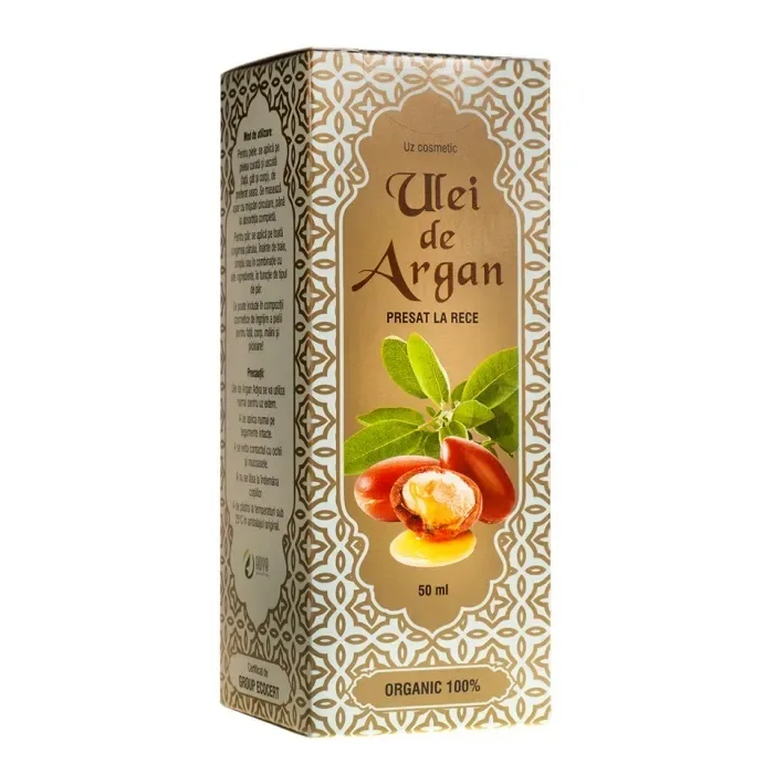 Ulei de Argan, soluție uleioasă, 50ml, Adya Green Pharma — preț și oferte