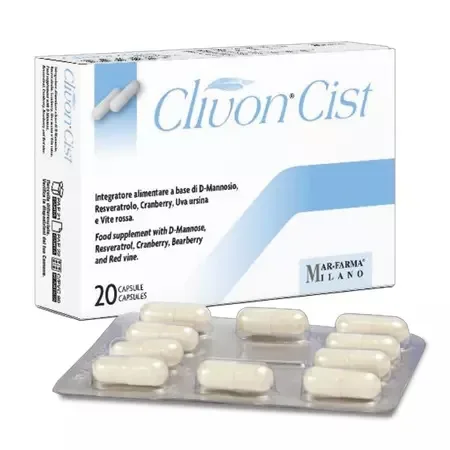 Clivon Cist, 20 capsule, Mar Farma Mar-Farma Milano — preț și oferte