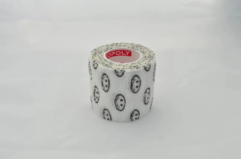Bandaj autoadeziv 5cm x 4,5m, alb smiles, Copoly — preț și oferte