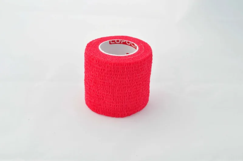 Bandaj autoadeziv 5cm x 4,5m, rosu, Copoly — preț și oferte