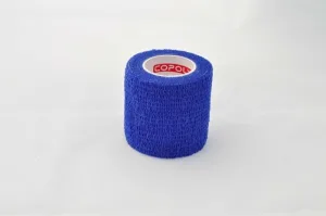 Bandaj autoadeziv 5cm x 4,5m, albastru, Copoly