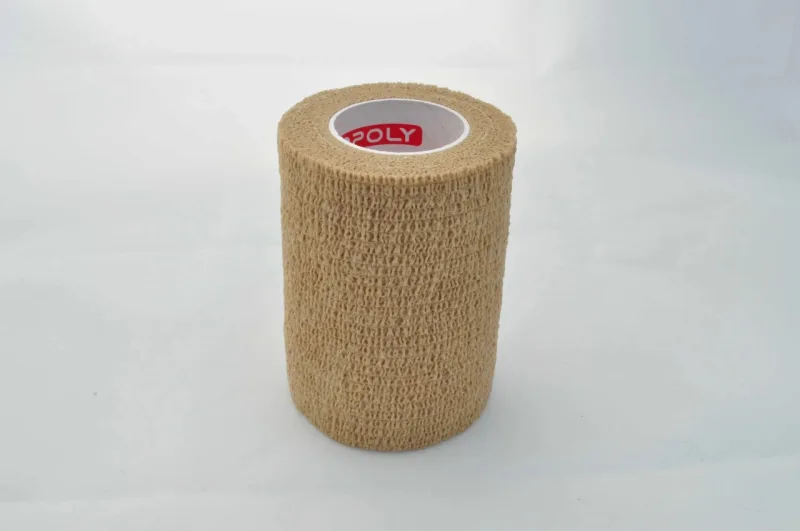 Bandaj autoadeziv 7,5cm x 4,5m, alb-bej, Copoly — preț și oferte