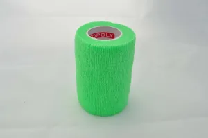 Bandaj autoadeziv 7,5cm x 4,5m, verde deschis, Copoly