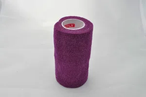 Bandaj autoadeziv 10cm x 4,5m, violet, Copoly