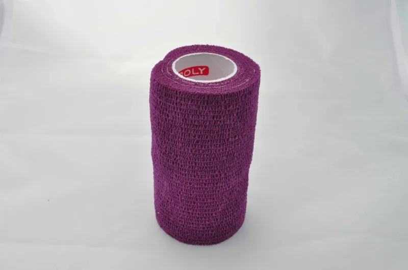 Bandaj autoadeziv 10cm x 4,5m, violet, Copoly — preț și oferte