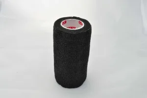 Bandaj autoadeziv 10cm x 4,5m, negru, Copoly