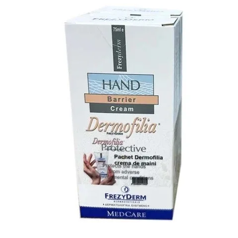 Pachet Crema protectoare pentru maini Dermofilia, 75ml, 2 bucati, FrezyDerm — preț și oferte