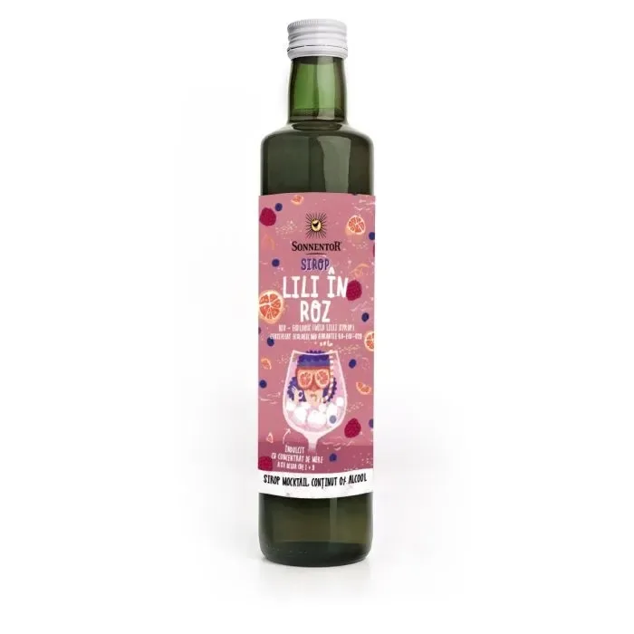 Sirop Lili in roz Eco, 500ml, Sonnentor — preț și oferte