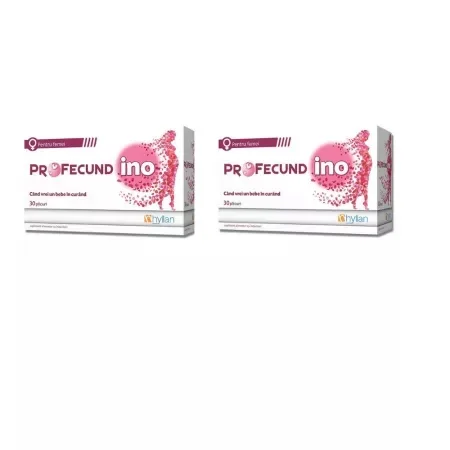 Pachet Profecund Ino, 30 plicuri, 2 bucati, Hyllan HYLLAN PHARMA — preț și oferte