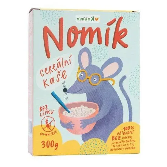 Porridge din orez si mei Nomik, 300g, Nominal — preț și oferte
