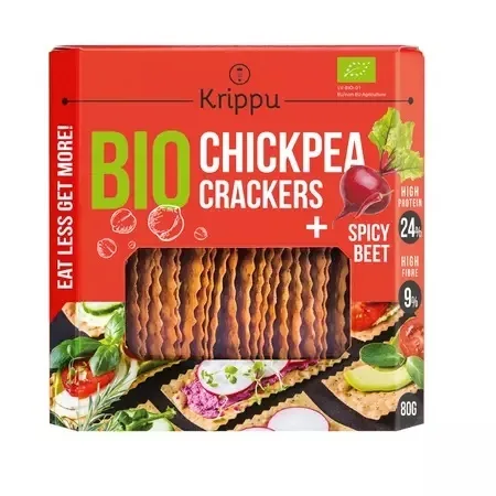 Crackers Bio, 80g, Krippu — preț și oferte