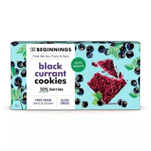 Cookies cu coacaze negre, 80g, The Beginnings