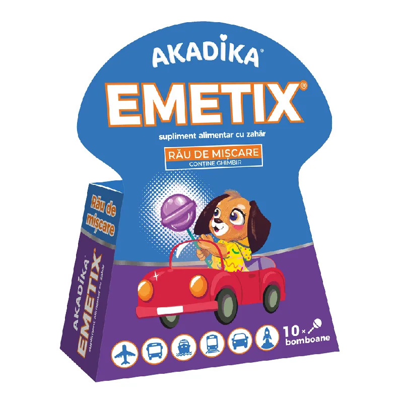 Acadele Emetix, 10 bucati, Akadika — preț și oferte