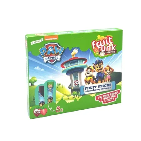 Stick din fructe cu capsuni Paw Patrol, 8 x 10g, Fruit Funk — preț și oferte