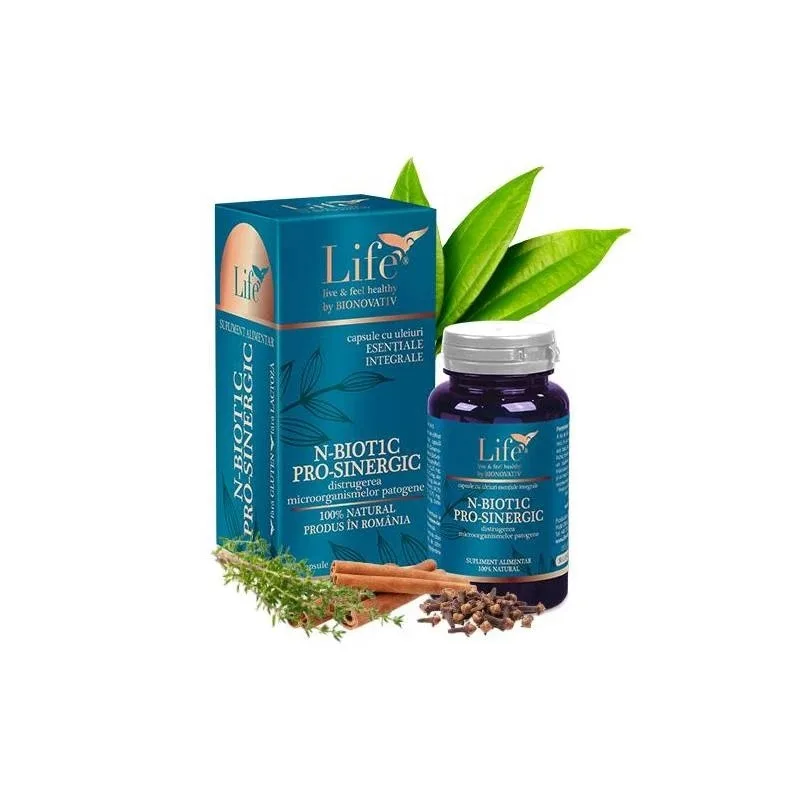 N-BIOT1C Pro-Sinergic, 30 capsule, Bionovativ — preț și oferte