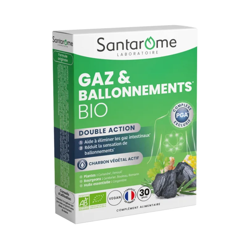Gaz & Balonare BIO , 30 capsule, Santarome Santarome Laboratoire Bio — preț și oferte