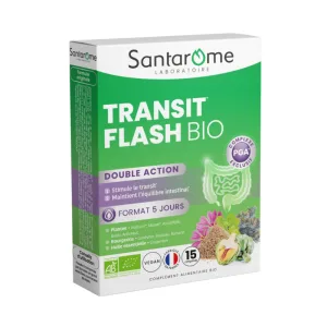Tranzit Flash Bio, 15 comprimate, Santarome
