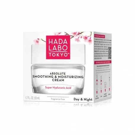 Crema intensiv hidratanta pentru netezirea pielii cu acid hialuronic, 50ml, Hada Labo Tokyo — preț și oferte