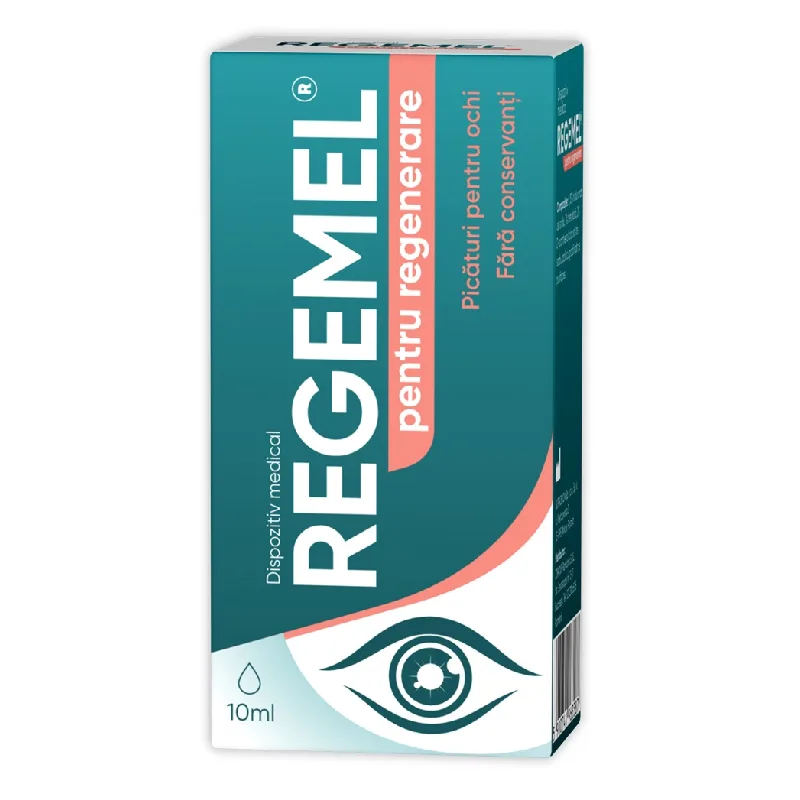 Picaturi pentru ochi Regemel, 10 ml, Zdrovit — preț și oferte