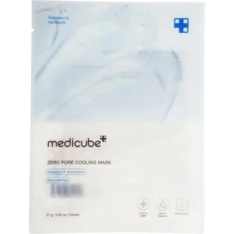 Masca de fata tip servetel pentru micsorarea porilor Zero Pore Cooling Mask, 27g, Medicube — preț și oferte