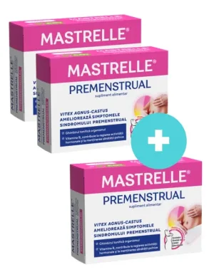 Mastrelle Premenstrual, 30 comprimate, oferta 2+1, Fiterman