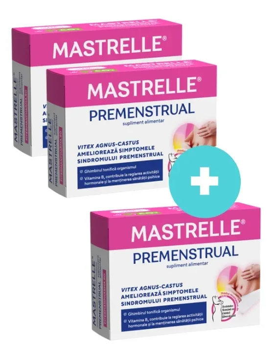 Mastrelle Premenstrual, 30 comprimate, oferta 2+1, Fiterman FITERMAN PHARMA — preț și oferte