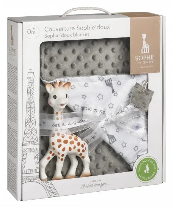 Set cadou girafa Sophie cu paturica Sophie doux, 0L+, 850740, Vulli — preț și oferte