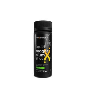Magnesium Liquid shot, 60ml, 12 flacoane, VitaXynergy
