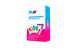 Air 7 Kids pentru caile respiratorii, 30 tablete masticabile, Green Splid
